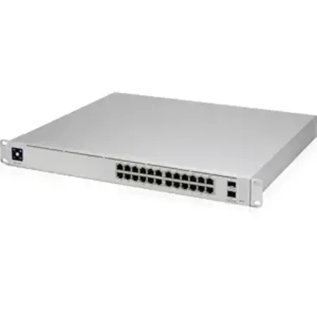 Ubiquiti UniFi Switch Pro 24 PoE 24-Port Layer 3 Managed Switch with 400W PoE++ 2x10G SFP+