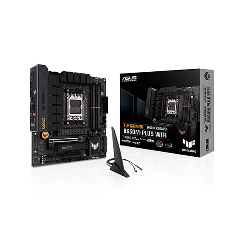 Asus Tuf Gaming B650M-Plus Wifi AM5 Micro-ATX Motherboard (TUF-GAMING-B650M-PLUS-WIFI)