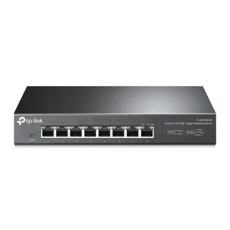 TP-Link TL-SG108-M2 8 Port 2.5G Multi-Gigabit Unmanaged Network Switch - Fanless Metal Design