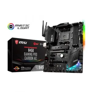 MSI B450 Gaming Pro Carbon AC Wifi DDR4 AMD Motherboard