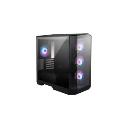 MSI MAG PANO M100R PZ Mini Tower Cabinet ATX Support, Front & Side Mesh Panel, USB Type C, Up To 360 mm Radiator Support