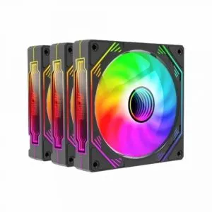Ant Esports Sciflow ARGB 120mm Case Fan (Triple Pack)