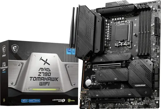 MSI MAG Z790 TOMAHAWK WIFI LGA 1700Socket ATX Intel Z790 Chipset DDR5 Motherboard for Desktop