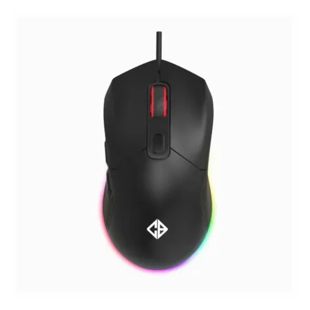 COSMIC BYTE Firestorm Wired Ergonomic RGB Gaming Mouse ( 12400DPI / 7 Macro Buttons ) ( White )