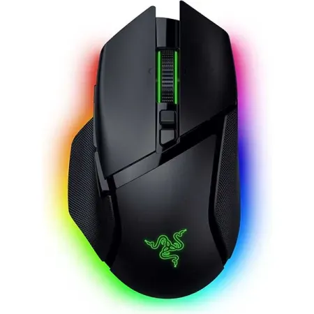 RAZER Basilisk V3 Pro Wireless Ergonomic Gaming Mouse ( RZ01-04620100-R3A1 ) ( 30000DPI / 11 Macro Buttom ) ( Black )