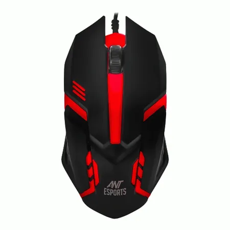 ANT ESPORTS GM45 Wired Ergonomic Gaming Mouse ( GM45 ) ( 3600DPI / 3 Macro Buttons ) ( Black )