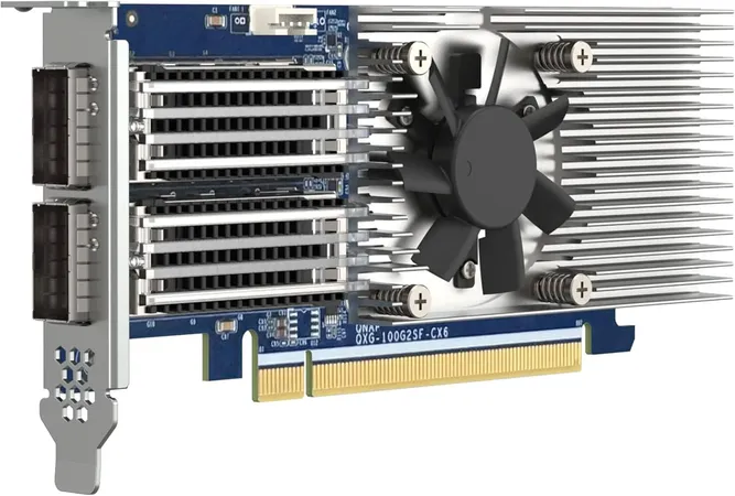 QNAP QXG-100G2SF-CX6