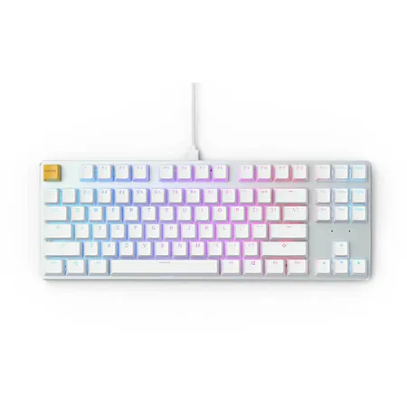 GLORIOUS GMMK Tenkeyless Semi Mechanical Wired Gaming Keyboard ( Black ) ( Modular MX Switches )