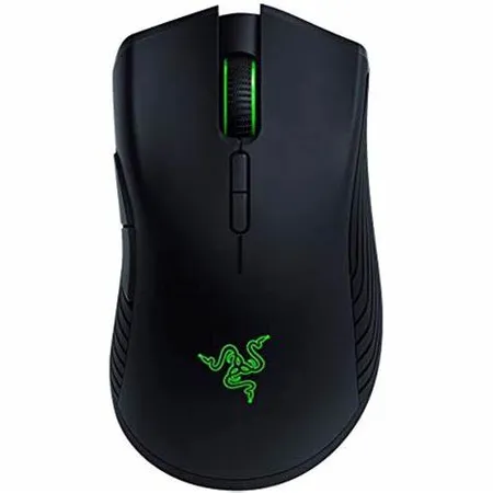 RAZER Mamba Rechargable Wired / Wireless Ergonomic Gaming Mouse ( RZ01-01360100-R3A1 ) ( 16000DPI / 7 Macro Button ) ( Black )