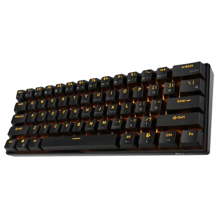 ROYAL KLUDGE RK61 60% Wireless Mechanical Gaming Keyboard ( Black ) ( Blue Switch )