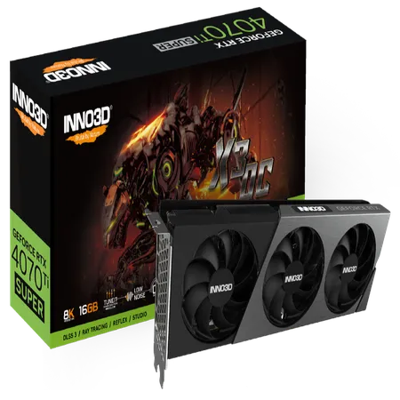 INNO3D GeForce RTX 4070 Ti Super X3 OC 16GB Nvidia Graphic Card