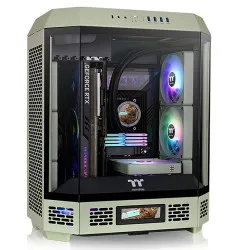 Thermaltake The Tower 600 Racing Green Mid Tower ATX Cabinet (CA-1Z1-00MCWN-00)