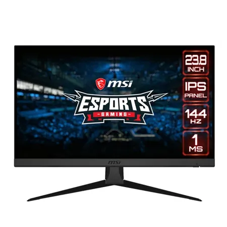 MSI Optix G242 24 Inch FHD 144Hz IPS Panel 127% SRGB 1ms Adapative Sync Gaming Monitor