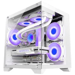 Ant Esports Z2 Mid-Tower Gaming Cabinet White