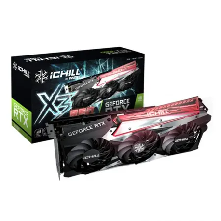INNO3D GeForce RTX 3060 IChill X3 Red LHR 12GB Nvidia Graphic Card