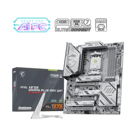 MSI MAG X870E ATX DDR5 GAMING PLUS MAX WIFI Motherboard