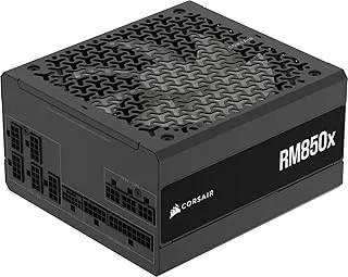 CORSAIR RMX Series RM850x ATX Power Supply – Fully Modular – ATX 3.1 – PCIe 5.1 – Cybenetics Gold – Low-Noise – Japanese Capacitors – 850 Watts – Ten-Year Warranty