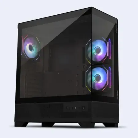 ZEBRONICS Mutant ARGB MATX Mid Tower Cabinet ( Black )