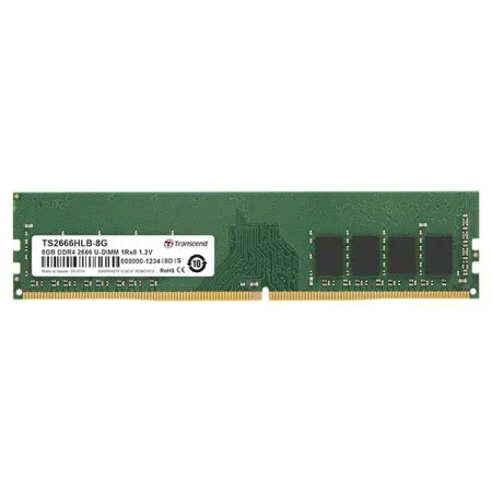 Transcend 8GB (1 X 8GB) DDR4 2666MHz U-DIMM 1Rx8 1Gx8 CL19 1.2V RAM