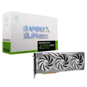 MSI GeForce RTX 4070 Super Gaming Slim White 12GB Nvidia Graphic Card
