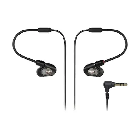 Audio Technica ATH-E50 Wired in Ear Headphone (Black)