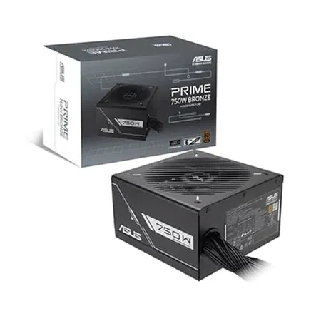 Asus Prime 750 Watt 80 Plus Bronze SMPS Power Supply PRIME-750B-BLACK