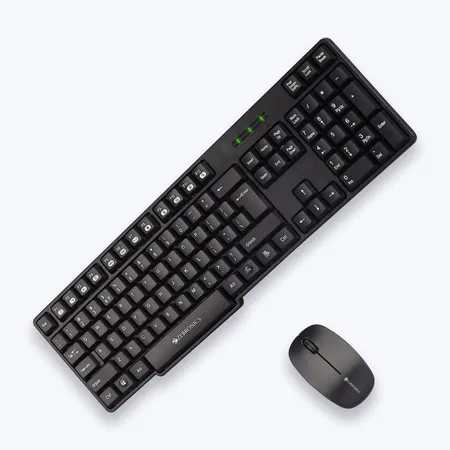 ZEBRONICS SET WIRELESS COMPANION 115 BLACK KEYBOARD