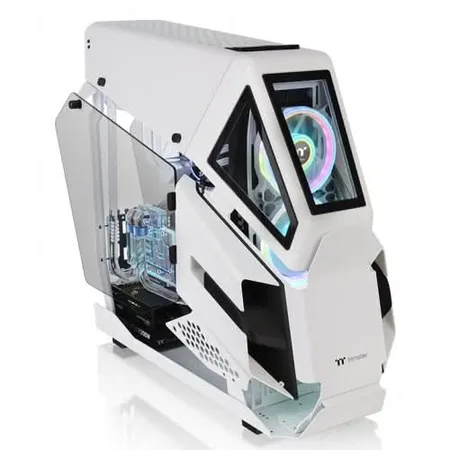 THERMALTAKE AH-T600 FULL-TOWER E-ATX CABINET SNOW WHITE