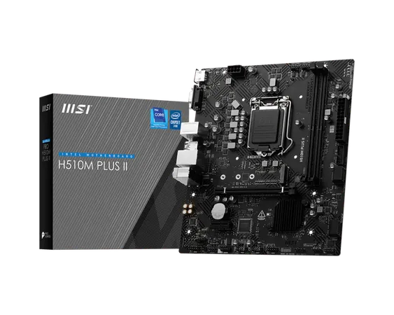 MSI H510M Plus II M-ATX Motherboard (H510M-PLUS-II)
