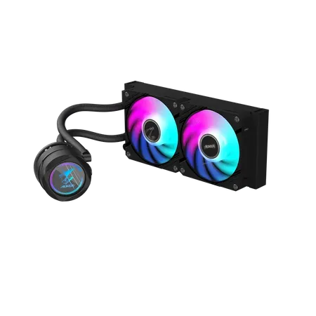 GIGABYTE AORUS WATERFORCE II 240 ARGB 240MM CPU LIQUID COOLER (BLACK)