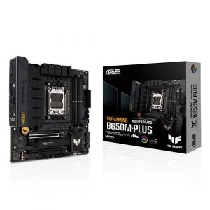 ASUS TUF GAMING B650M-PLUS WIFI AMD Ryzen AM5 Micro-ATX B650 Motherboard