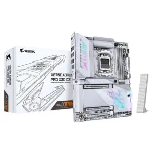 Gigabyte X870E Aorus Pro X3D Ice Motherboard