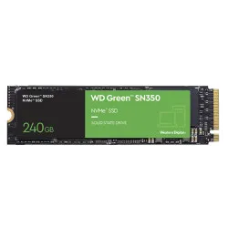WESTERN DIGITAL Green SN350 240GB M.2 NVME Gen3 Solid State Drive (SSD)