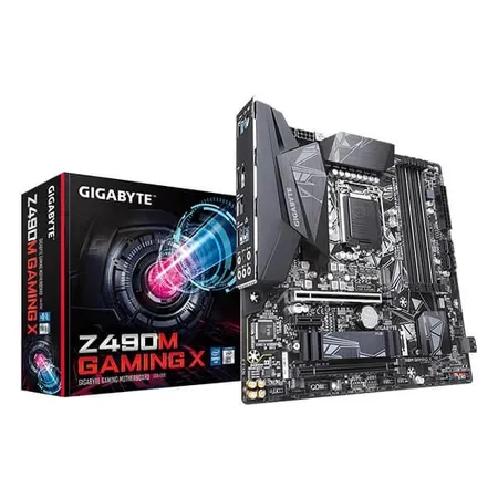 Gigabyte Z490M Gaming X Intel Z490 LGA1200 DDR4 Micro-ATX Motherboard