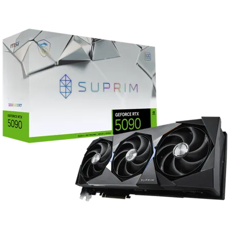 MSI GeForce RTX 5090 Suprim Liquid SOC 32GB Nvidia Graphic Card