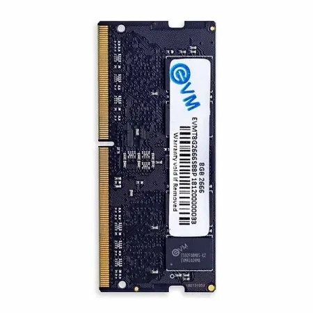 EVM 8GB ( 8GB x 1 ) 2666MHz DDR4 Laptop RAM ( Black ) ( CL19 )