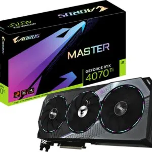 Gigabyte AORUS GeForce RTX 4070 Ti MASTER 12G Graphic Card GV-N407TAORUS M-12GD