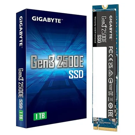 GIGABYTE Gen3 2500E 1TB M.2 NVME Gen3 Internal Solid State Drive ( SSD )