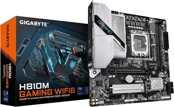 GIGABYTE H810M GAMING WIFI6 LGA 1851 DDR5 MOTHERBOARD