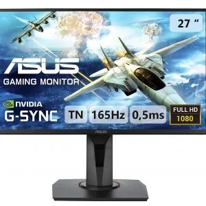 ASUS VG278QR 27 Inch FHD 165Hz TN Panel 0.5MS NVIDIA Gsync Gaming Monitor