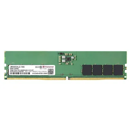 Transcend RAM 16GB DDR5 5600MHz CL46 (1Rx8) Desktop Memory – JM5600ALE-16G