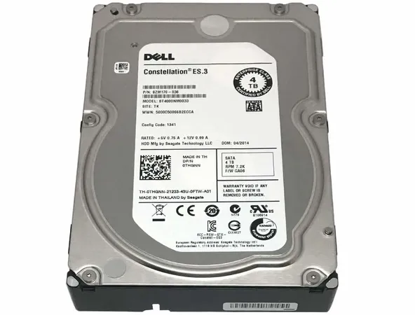 SEAGATE CONSTELLATION 4TB INTERNAL SATA HARD DRIVE