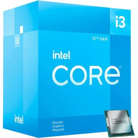 Intel Core 12th Gen i3-12100F LGA1700 Desktop Processor 4 Cores up to 4.3GHz 12MB Cache