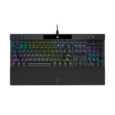 CORSAIR K70 RGB PRO MECHANICAL GAMING KEYBOARD BACKLIT RGB LED CHERRY MX SPEED BLACK PBT KEYCAPS CH-9109410-NA