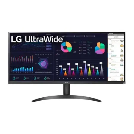 LG 34WQ60C-B 34″ 21:9 UltraWide QHD Curved IPS LCD HDR Monitor