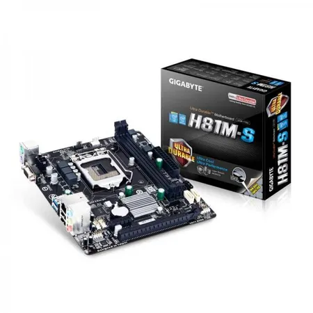 GIGABYTE GA-H81M-S ( Rev. 1.0) DDR3 Intel Motherboard