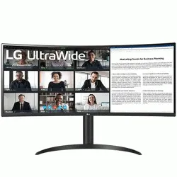 LG 34WQ60C-B 34″ 21:9 UltraWide QHD Curved IPS LCD HDR Monitor