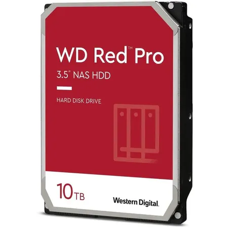 Western Digital WD Red Pro 10TB 3.5" SATA 7200RPM NAS Internal Hard Disk Drive