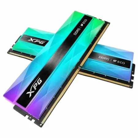 Adata LANCER NEON RGB 32GB (16GB x 2) DDR5 6000Mhz CL30 Memory (Silver Grey)