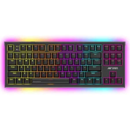 Ant Esports MK1800 TKL Mechanical Wired Gaming Keyboard (Blue Switch, Black)